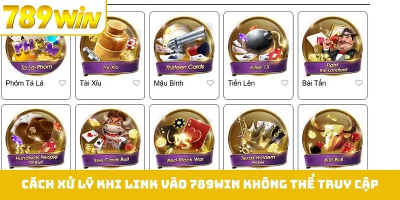 Cách xử lý nhanh khi link vào 789WIN không thể truy cập