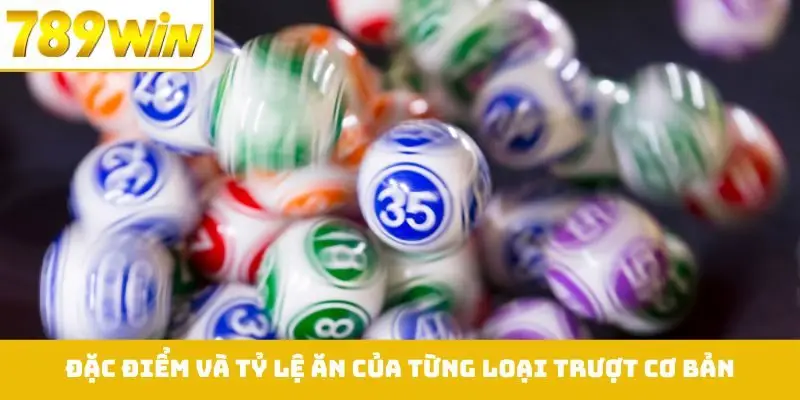 Đặc điểm và tỷ lệ ăn của từng loại trượt cơ bản